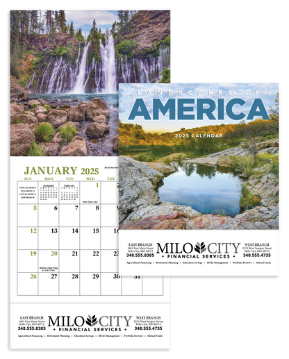 Good Value Landscapes of America  Mini Calendar-7702