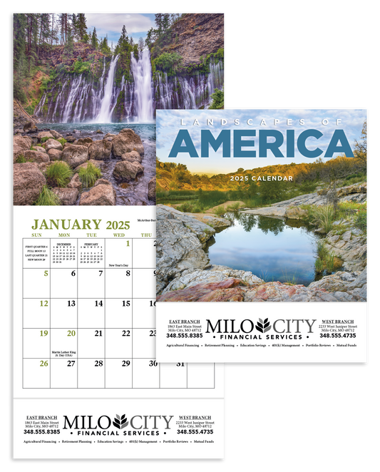 Good Value Landscapes of America  Mini Calendar-7702