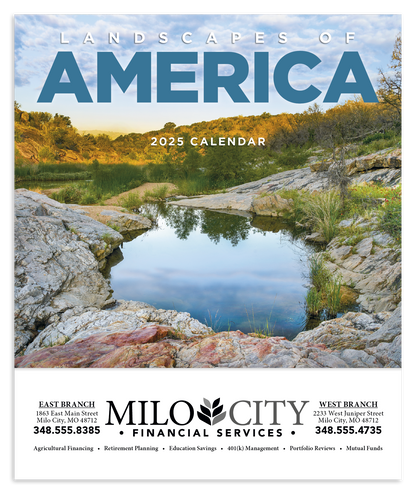 Good Value Landscapes of America  Mini Calendar-7702