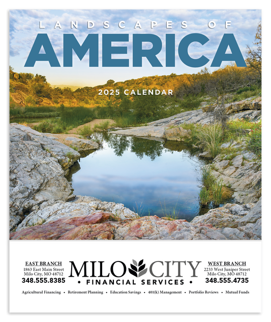 Good Value Landscapes of America  Mini Calendar-7702