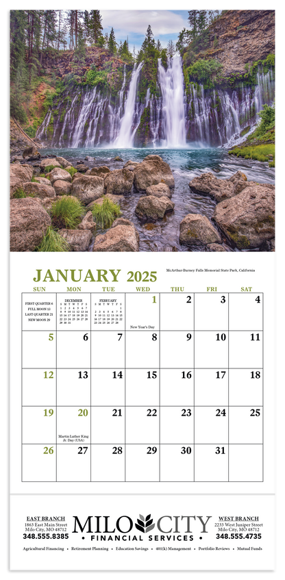 Good Value Landscapes of America  Mini Calendar-7702