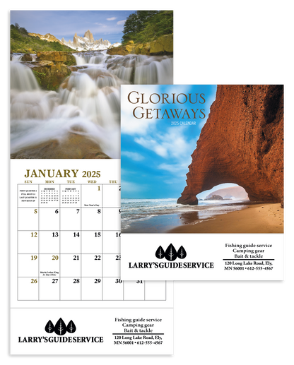 Good Value Glorious Getaways  Mini Calendar-7726