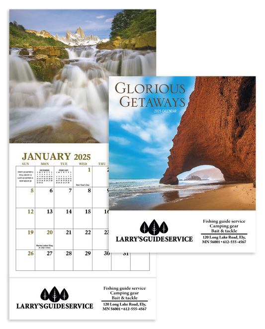 Good Value Glorious Getaways  Mini Calendar-7726