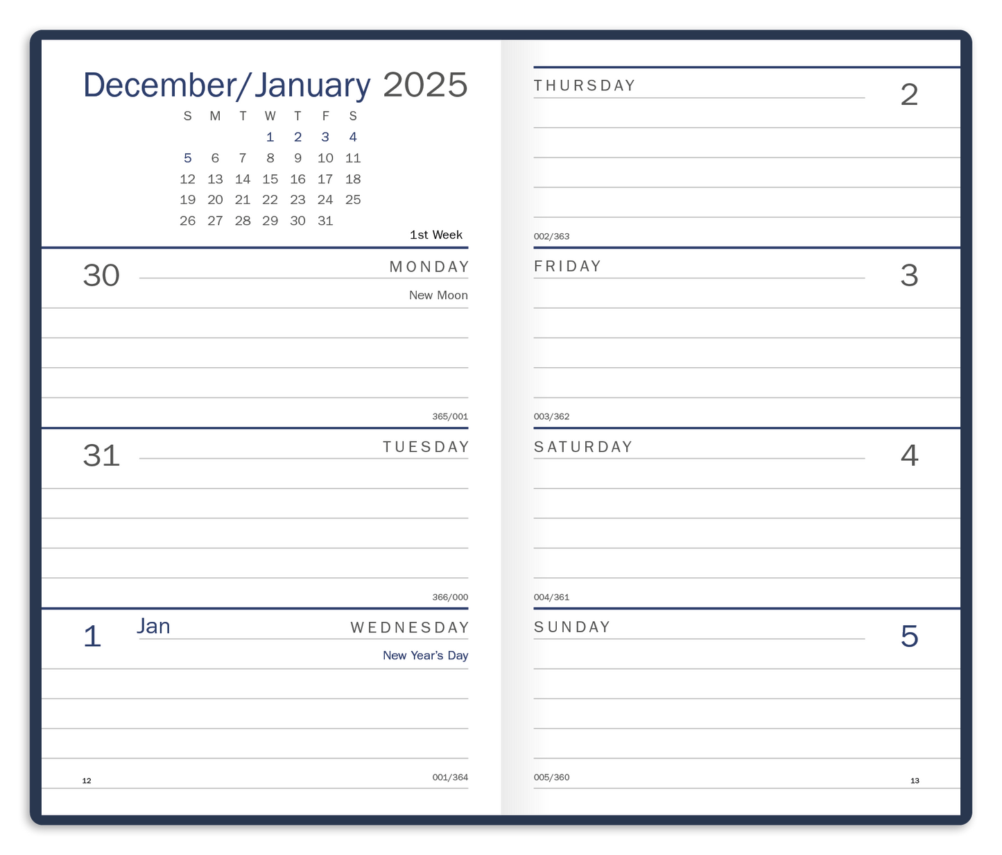 Triumph Calendars Standard Weekly Pocket Planner-8052