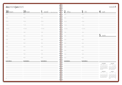 Triumph Calendars Monthly  Weekly Planner-8105