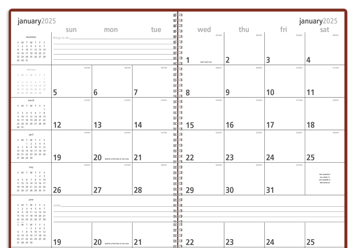 Triumph Calendars Monthly  Weekly Planner-8105