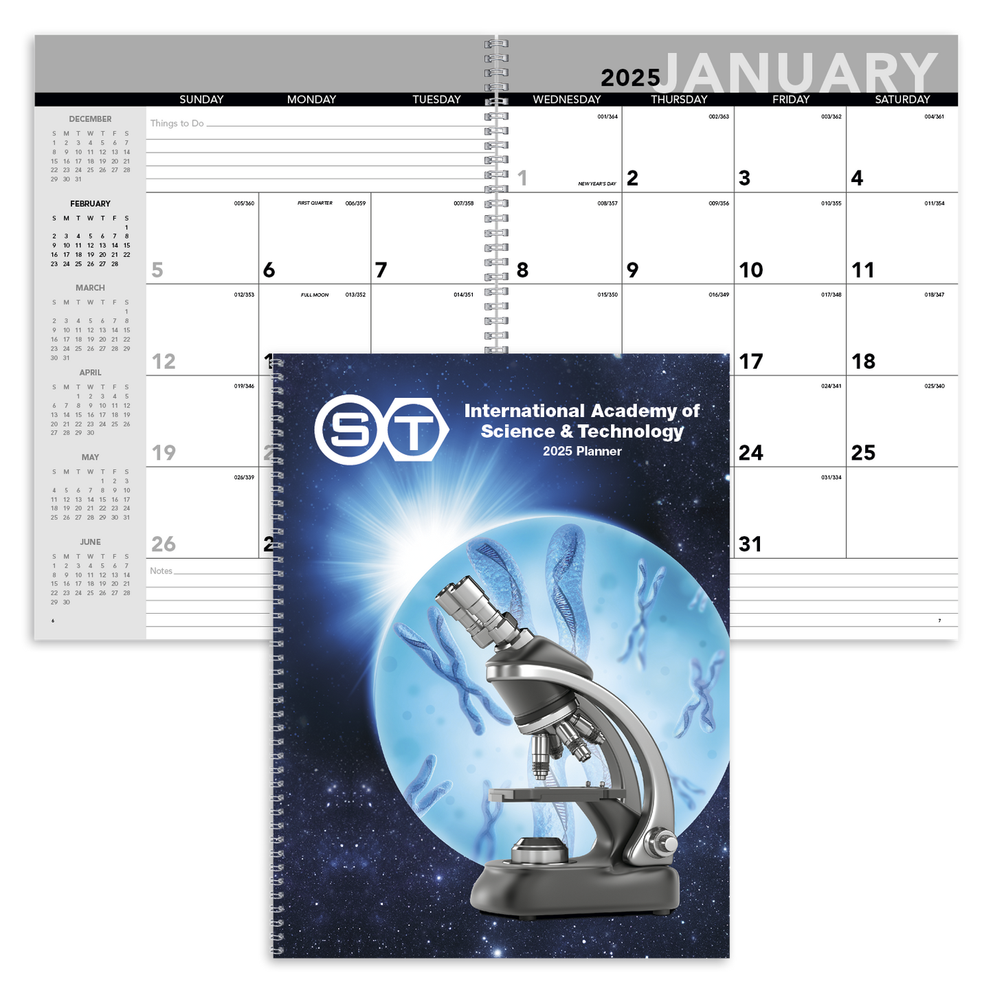Triumph Calendars Standard Year Desk Planner with Custom Cover-820
