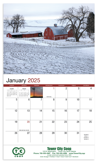 HotLine Products Americas Bounty Appointment Calendar  Stapled-831
