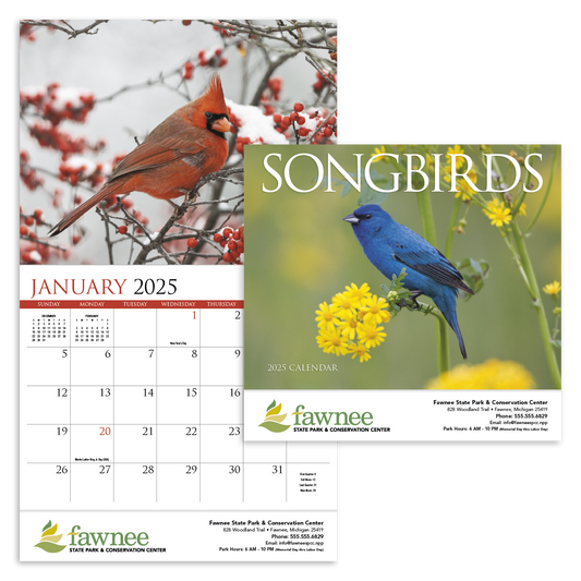 HotLine Products Songbirds Appointment Calendar  Stapled-875