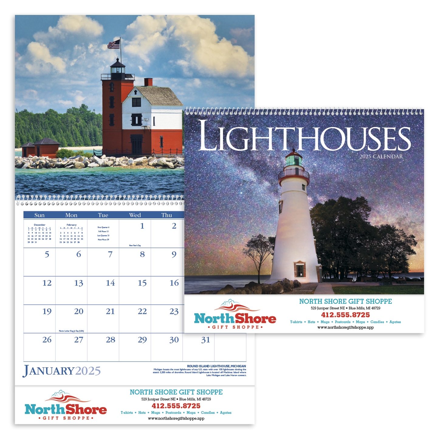 Triumph Calendars Lighthouses Calendar-1703