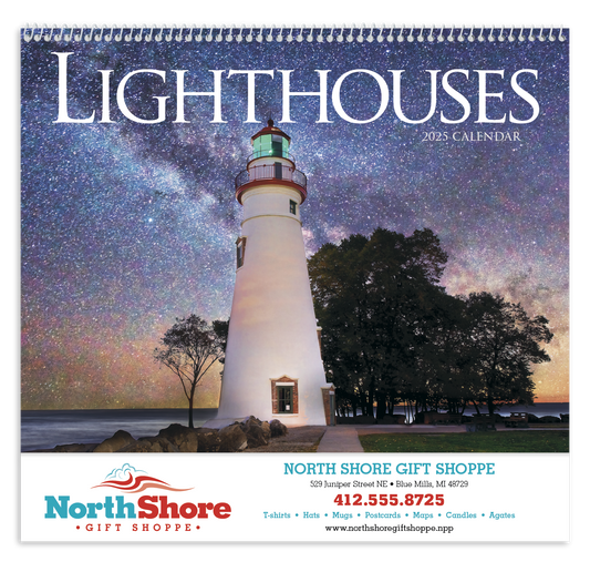 Triumph Calendars Lighthouses Calendar-1703