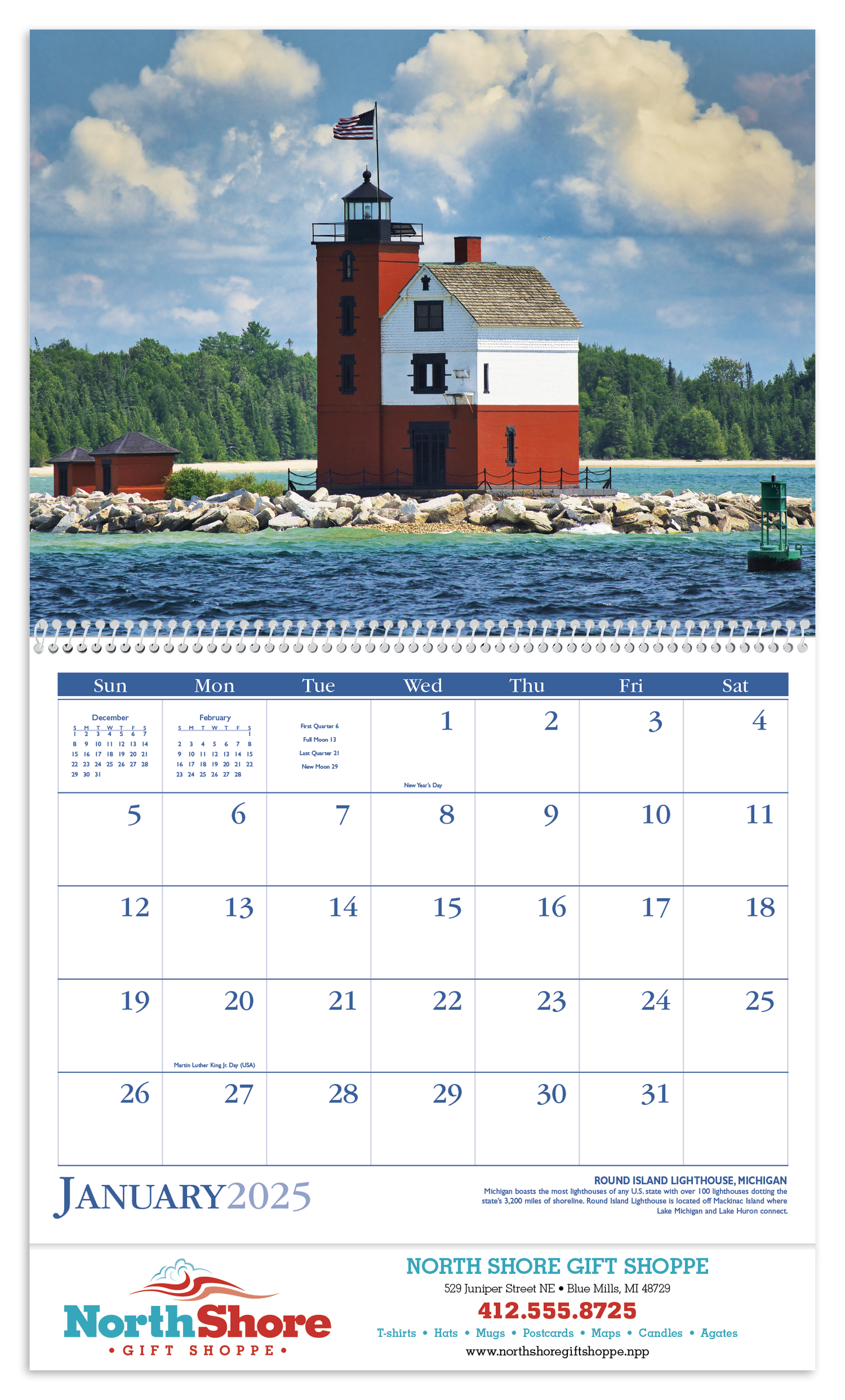 Triumph Calendars Lighthouses Calendar-1703