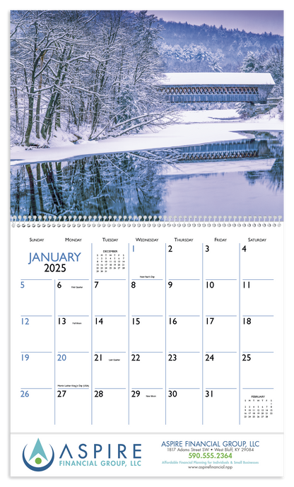 Triumph Calendars Bridges Calendar-1707