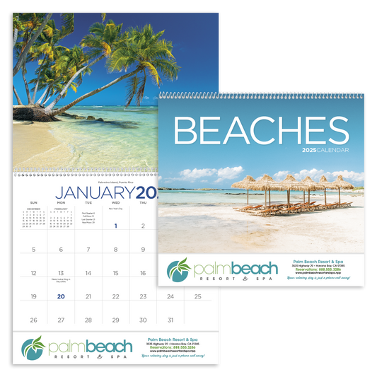 Triumph Calendars Beaches Calendar-1708