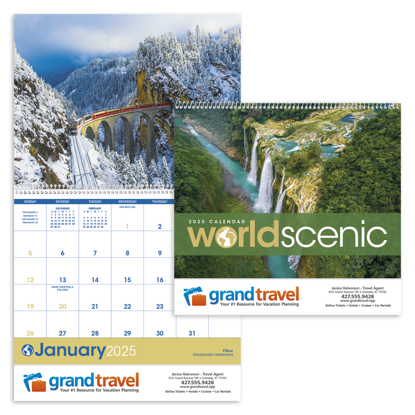Triumph Calendars World Scenic Calendar-1712