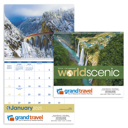 Triumph Calendars World Scenic Calendar-1712