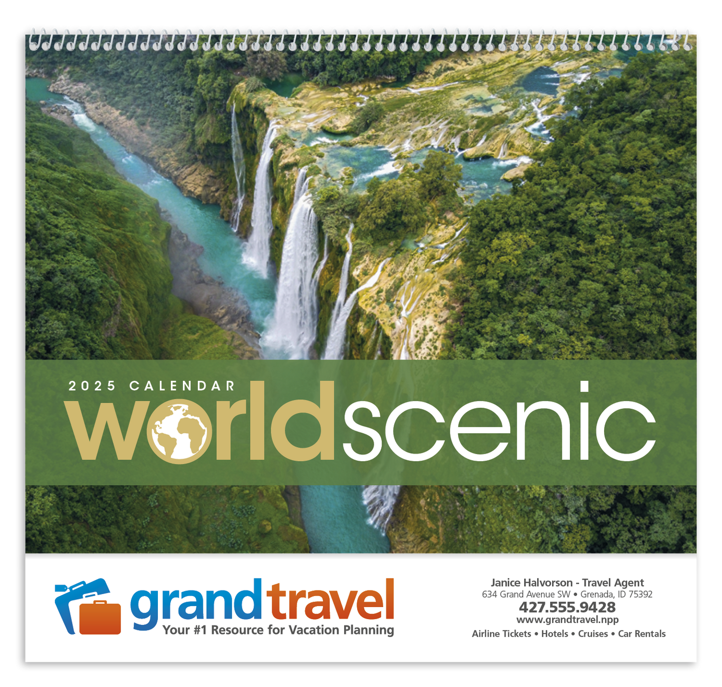 Triumph Calendars World Scenic Calendar-1712