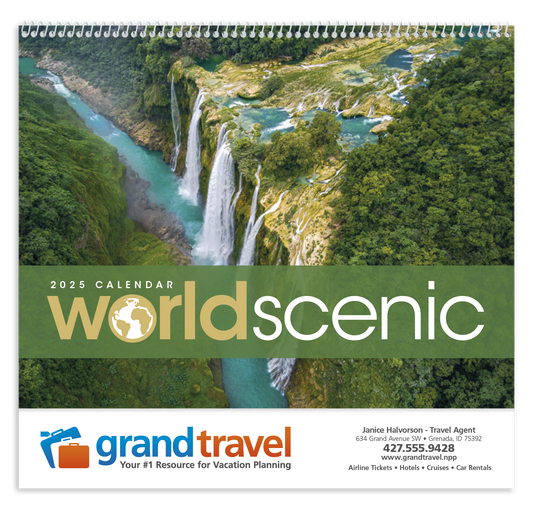 Triumph Calendars World Scenic Calendar-1712