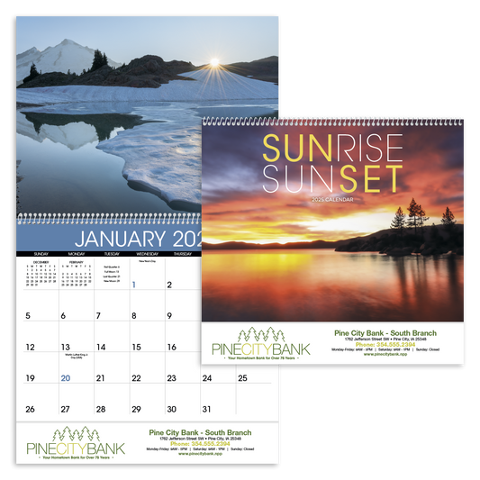 Triumph Calendars Sunrise Sunset Calendar-1715