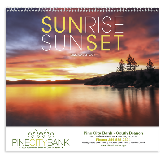 Triumph Calendars Sunrise Sunset Calendar-1715