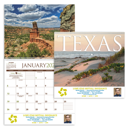 Triumph Calendars Texas Calendar-1792