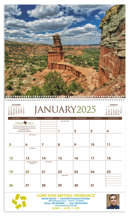 Triumph Calendars Texas Calendar-1792
