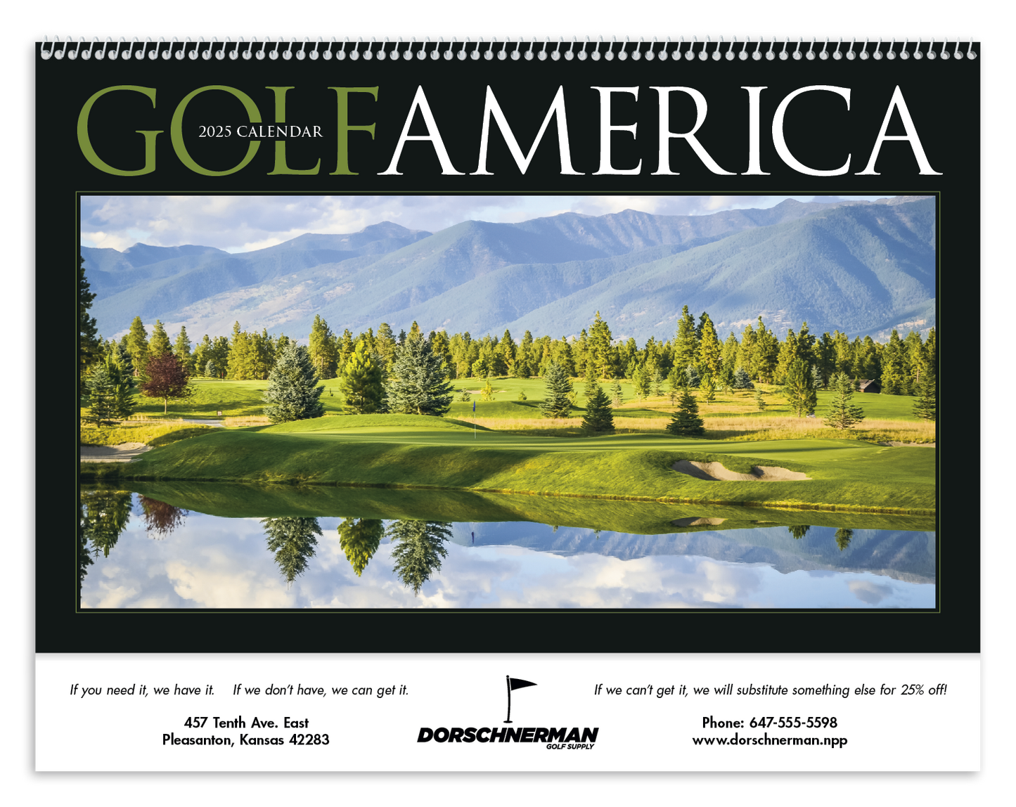 Triumph Calendars Golf America Calendar-2201