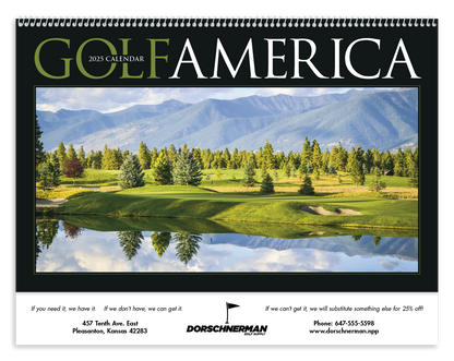 Triumph Calendars Golf America Calendar-2201