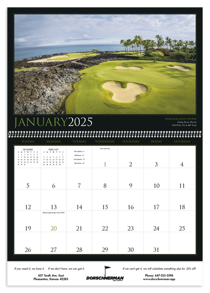 Triumph Calendars Golf America Calendar-2201