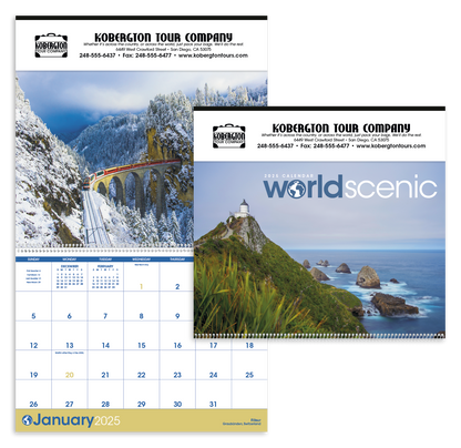 Triumph Calendars World Scenic Calendar-2300