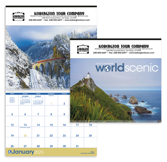 Triumph Calendars World Scenic Calendar-2300