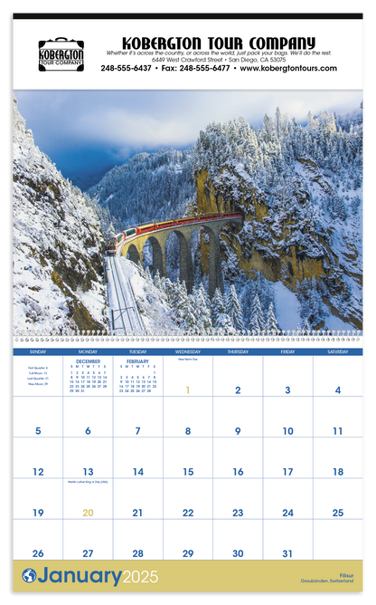 Triumph Calendars World Scenic Calendar-2300