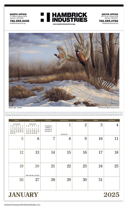 Triumph Calendars Wildlife Art Calendar-2301