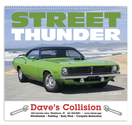 HotLine Products Street Thunder Appointment Calendar  Spiral-401