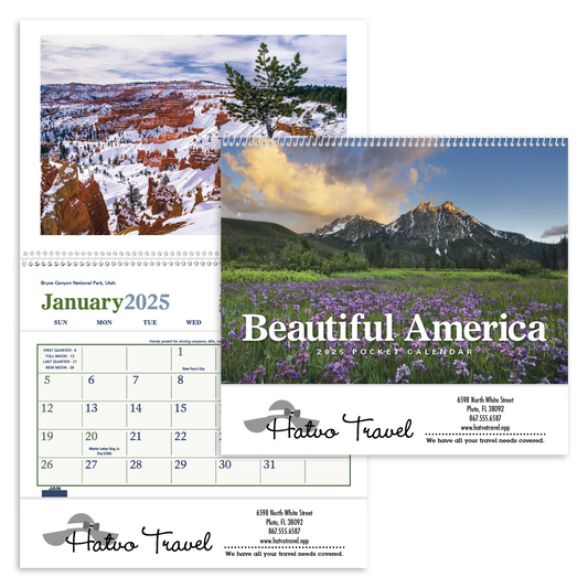 Triumph Calendars Beautiful America Pocket Calendar-4150