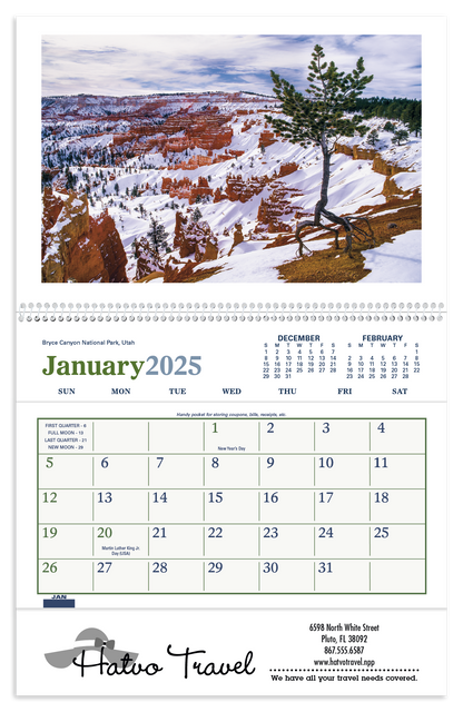 Triumph Calendars Beautiful America Pocket Calendar-4150