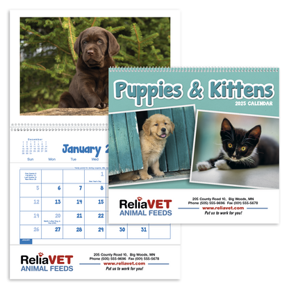 Triumph Calendars Puppies  Kittens Pocket Calendar-4155