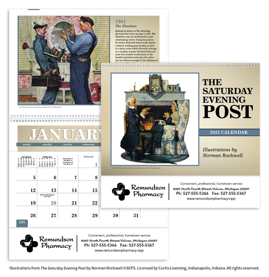 Triumph Calendars The Saturday Evening Post Pocket Calendar-4156