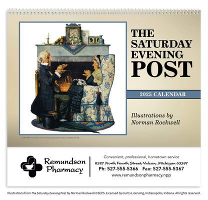 Triumph Calendars The Saturday Evening Post Pocket Calendar-4156