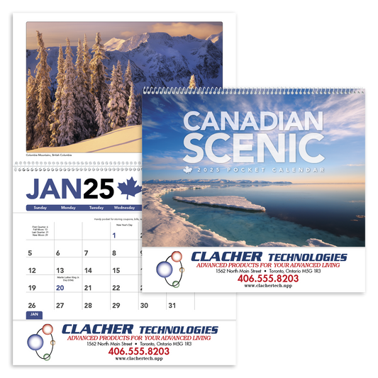 Triumph Calendars Canadian Scenic Pocket Calendar-4160