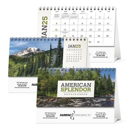 Triumph Calendars American Splendor Desk Calendar-4251
