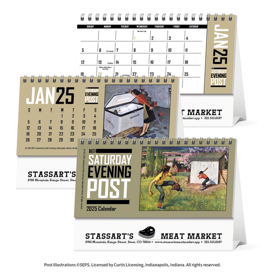 Triumph Calendars  The Saturday Evening Post Desk Calendar-4252