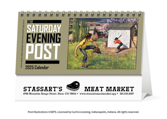 Triumph Calendars  The Saturday Evening Post Desk Calendar-4252