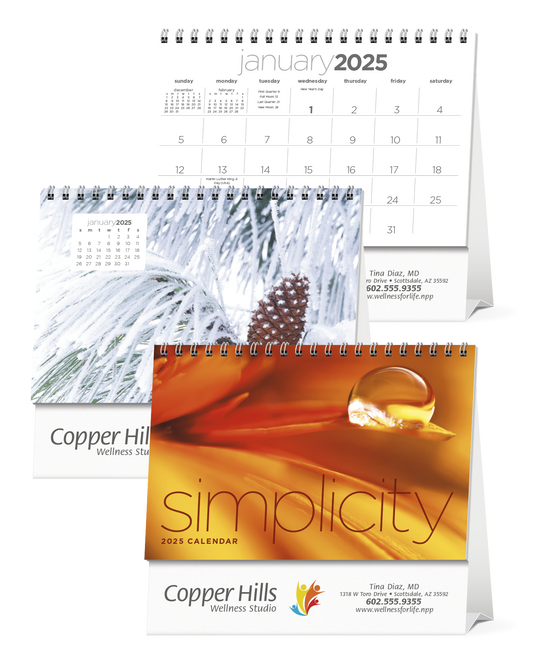 Triumph Calendars Simplicity Large Desk Calendar-4277