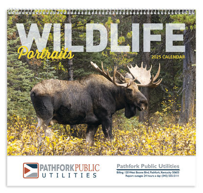 Good Value Wildlife Portraits  Spiral Calendar-7063