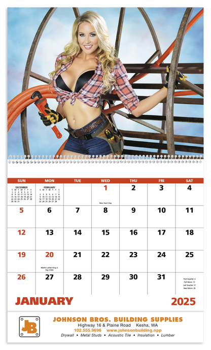 Good Value Fantasy Builders  Spiral Calendar-7067