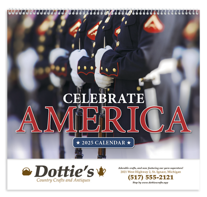 Good Value Celebrate America  Spiral Calendar-7069