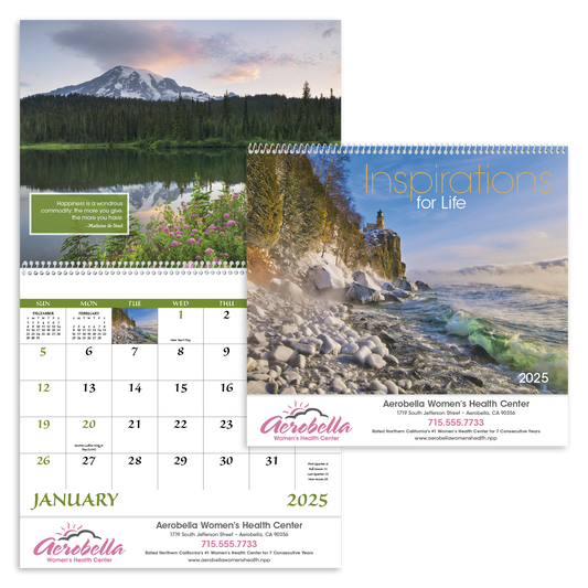 Good Value Inspirations for Life  Spiral Calendar-7079