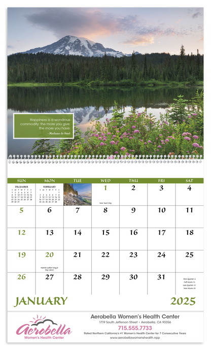 Good Value Inspirations for Life  Spiral Calendar-7079