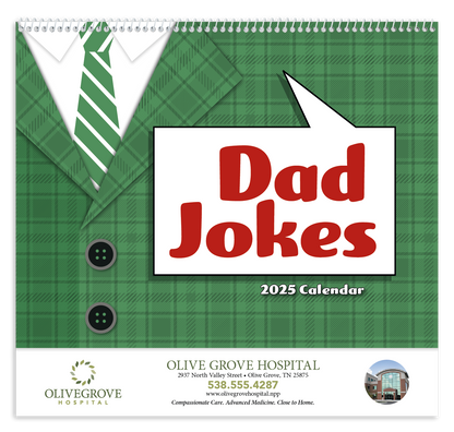 Good Value Dad Jokes  Spiral Calendar-7082